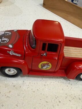Buc-ee’s Red Pickup Truck Toy